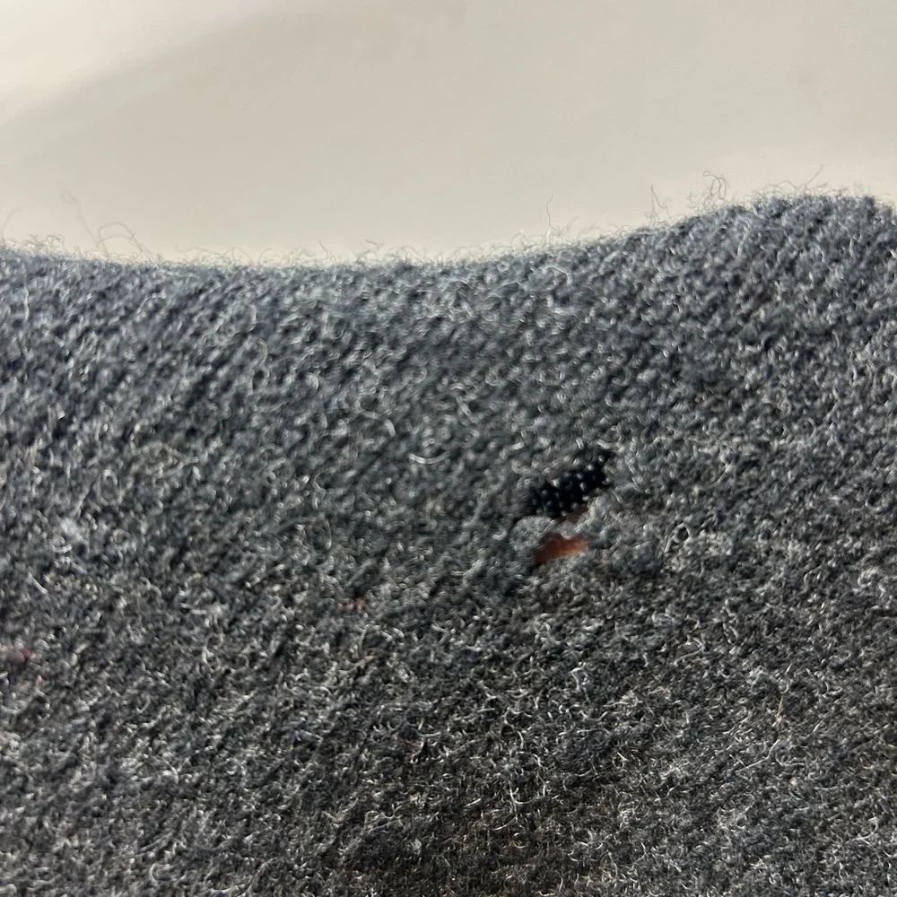 J. Crew Vintage Charcoal 100% Lambswool Sweater